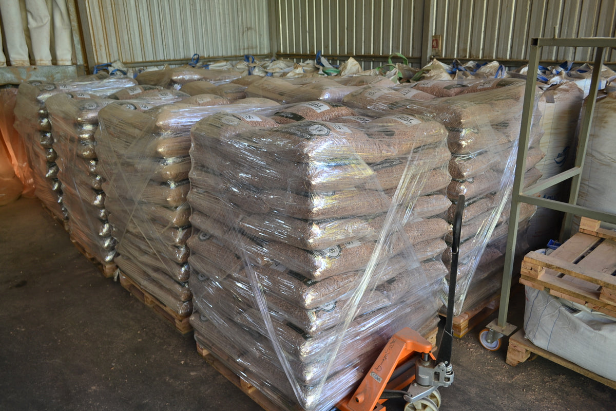 OFERTA POR TIEMPO LIMITADO - PALLET PELLETS LENGA (84 BOLSAS) $411.600 RETIRO EN VILLA ALEMANA Y REGIÓN METROPOLITANA