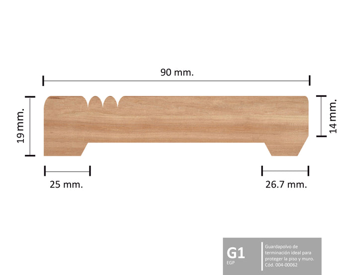 GUARDAPOLVOS DE TERMINACION