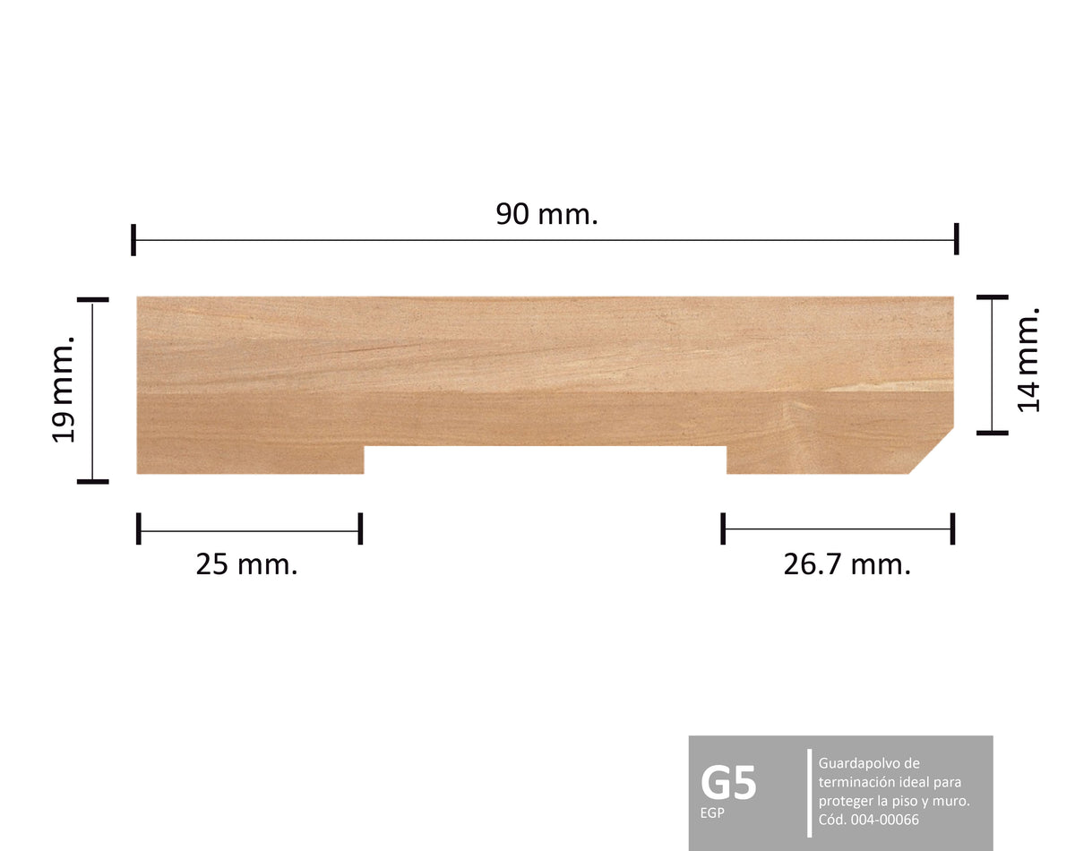 GUARDAPOLVOS DE TERMINACION